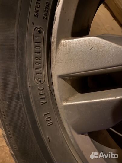 Диски r17 Nissan Х-trail с резиной 4 штуки
