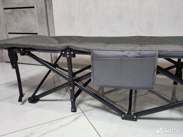 Раскладушка туристическая, складная