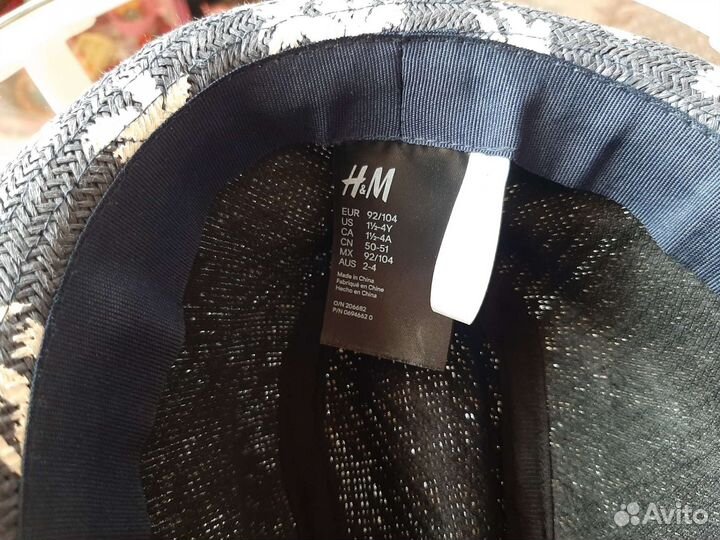 Шляпа для мальчика 92-104