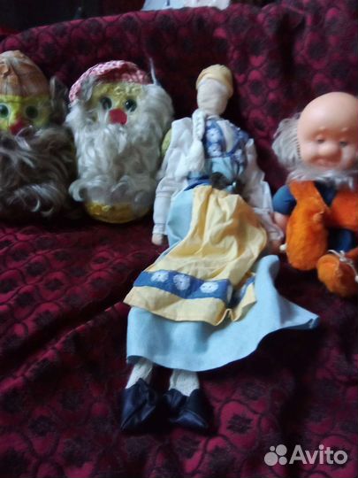 Гном,домовой советские, куклы