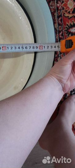 Таз металлический