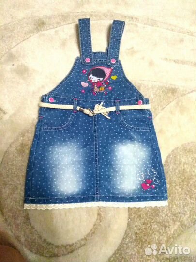 Джинсовый сарафан