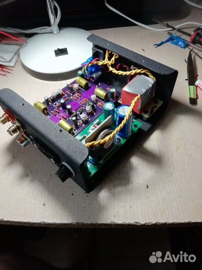 Фонокорректор для винила (германиевые транзисторы)