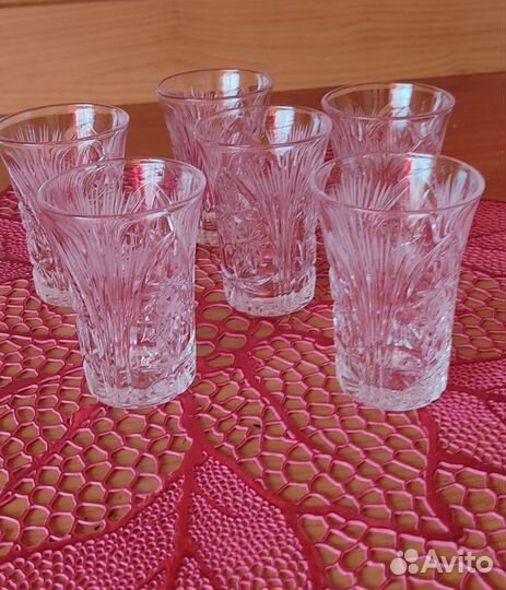Хрустальные стопки