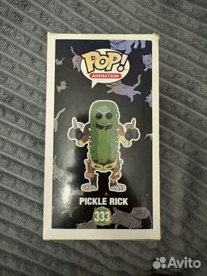 Funko pop rick and morty Pickle Rick