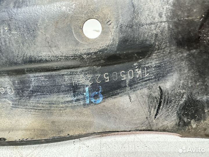 Рычаг задний левый Audi A3 2004-2008