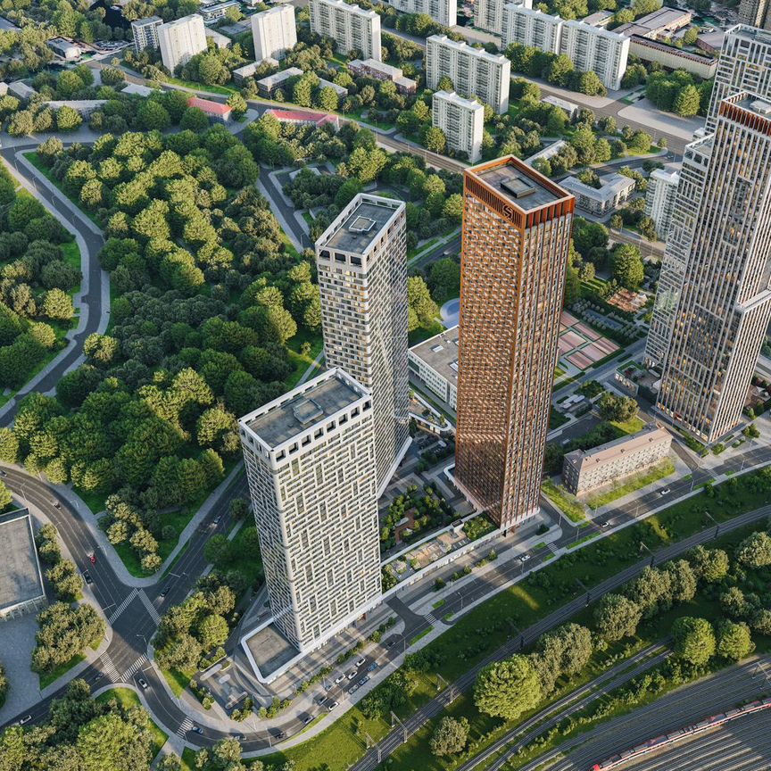 3-к. квартира, 94,6 м², 48/60 эт.