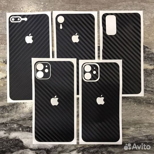 Защитная пленка под карбон на заднюю сторону