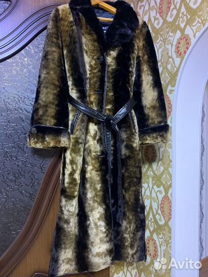 Женская шуба из мутона