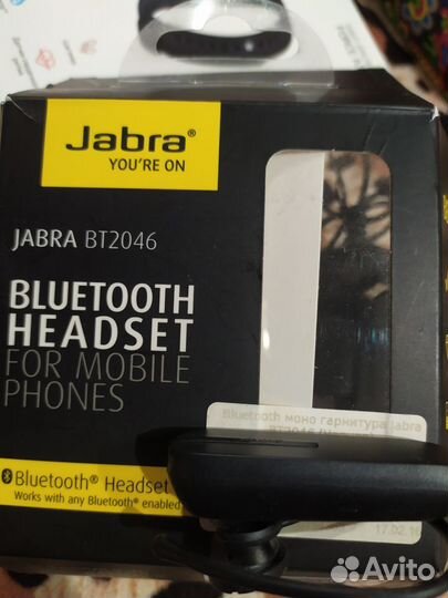 Bluetooth гарнитура Jabra