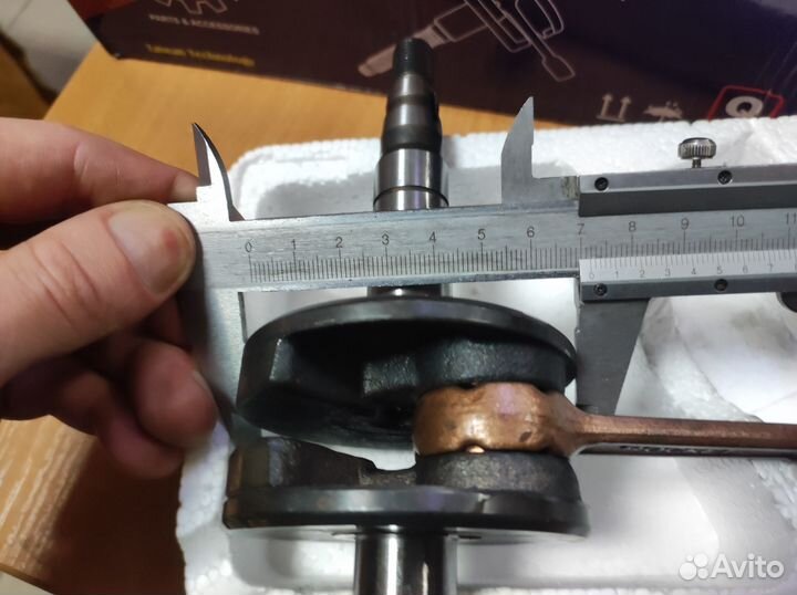 Коленвал Yamaha Jog 50-90 3KJ (Ямаха Джог) /Стелс