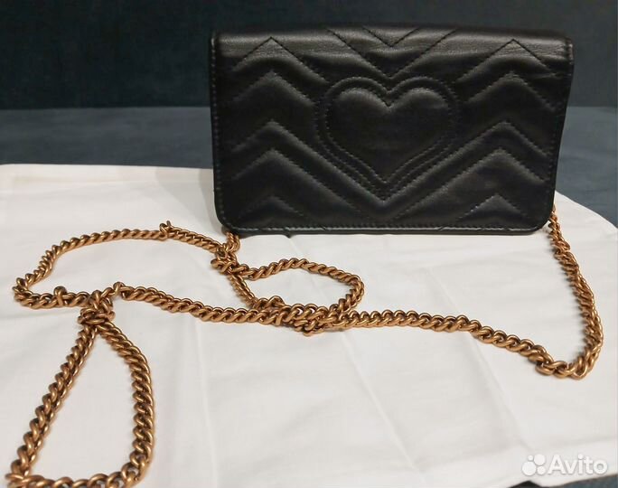 Вечерняя сумка клатч Gucci GG marmont bug