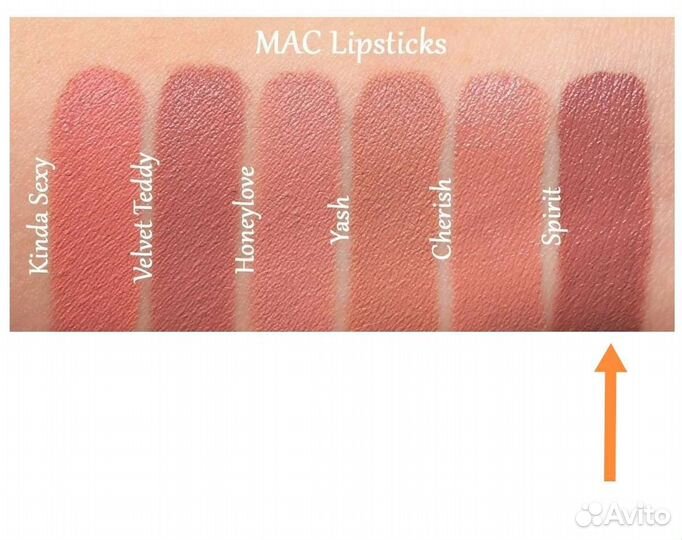 Помада Mac 822 Spirit