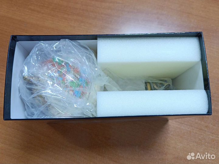 Набор новый настольный под мрамор. Ручка, Глобус