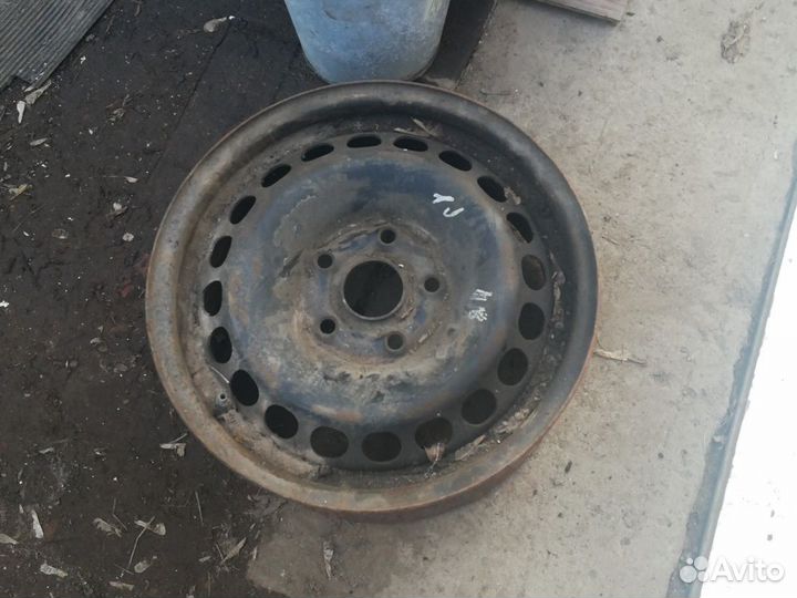 Диск штампованый пассат б5 ауди 100 а4 а6