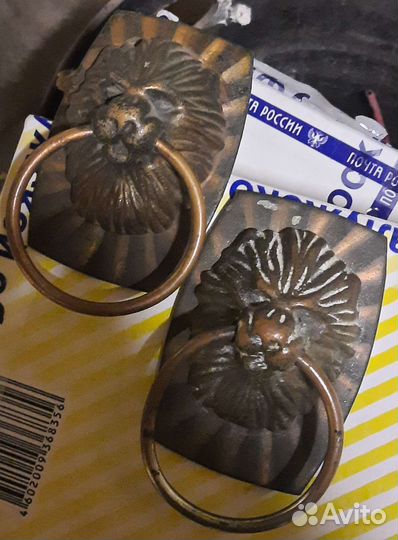 Голова льва. Дверные ручки. СССР