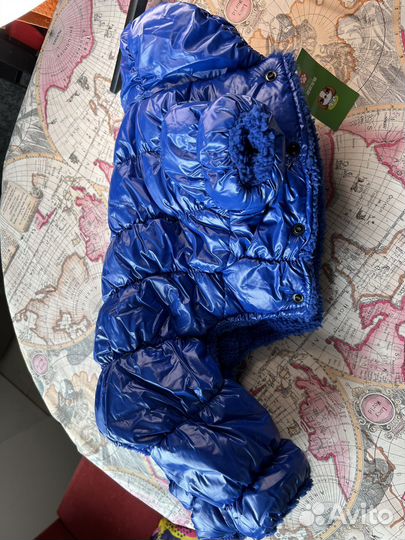 Комбинезон новый для собаки xl 38 см ярко-синий