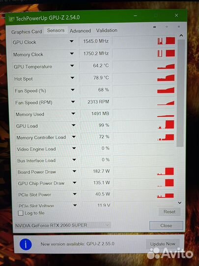 MSI RTX 2060 super 8gb