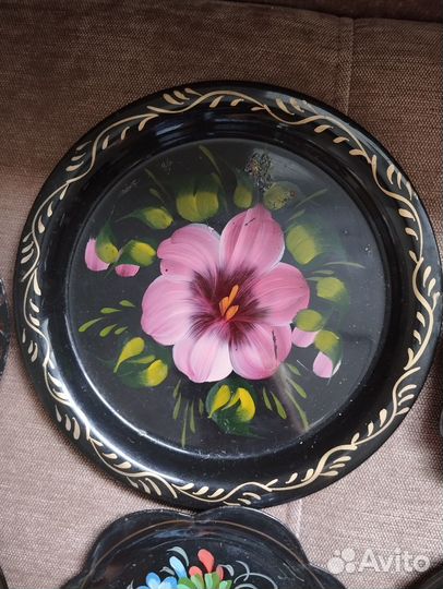 Подносы жостово СССР 8шт