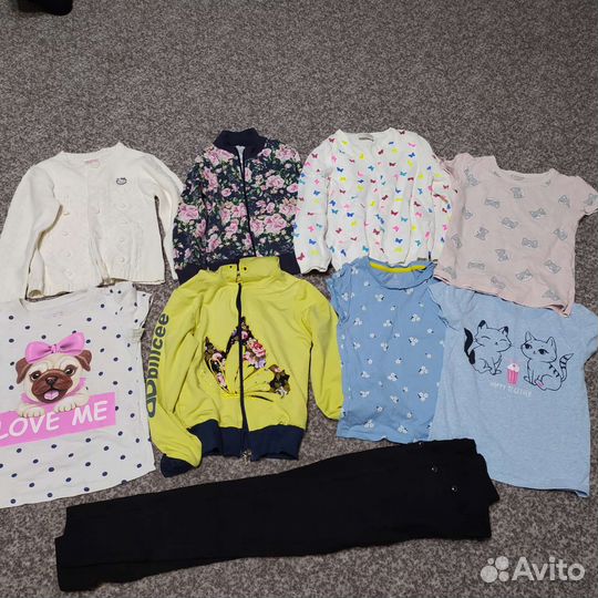 Вещи пакетом на девочку