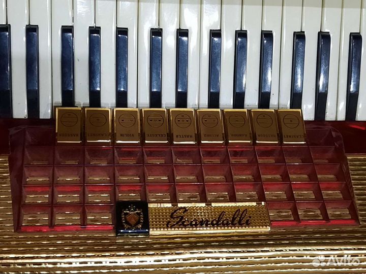 Аккордеон Scandalli Италия в кофре