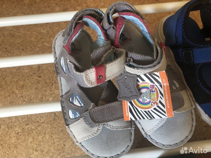 Сандалии детские пакетом 4 пары в садик
