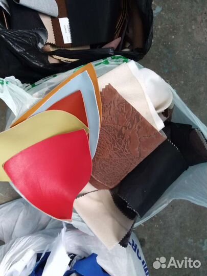 Кусочки ткани