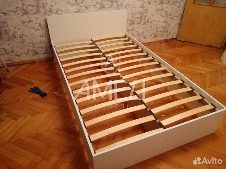 Кровать двуспальная икеа с ящиками