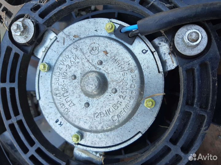 Вентилятор охлаждения ваз 2107