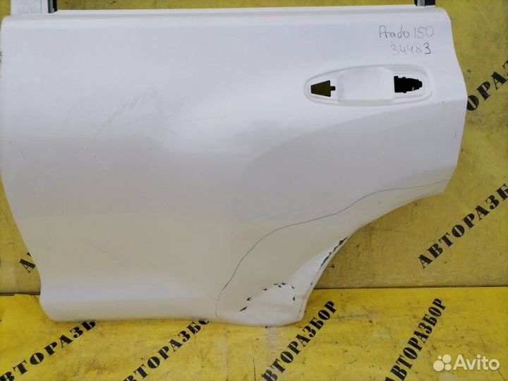 Дверь задняя левая Toyota Land Cruiser Prado 150