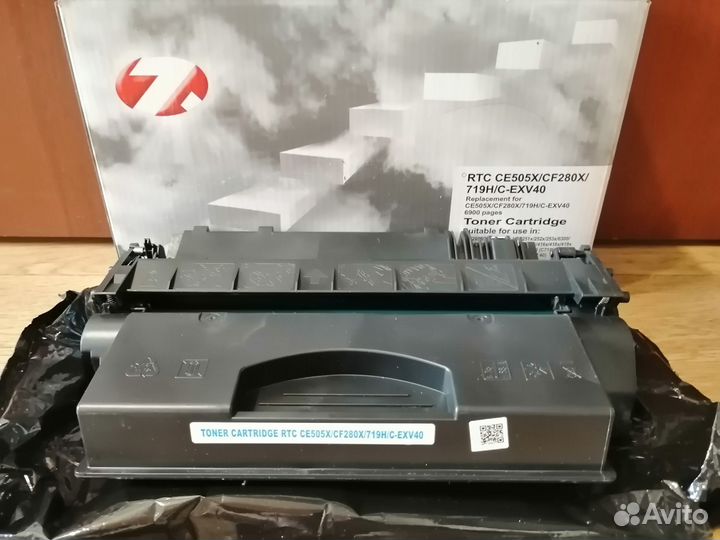 Тонер картридж CE505X/CF280X/719H/C-EXV40