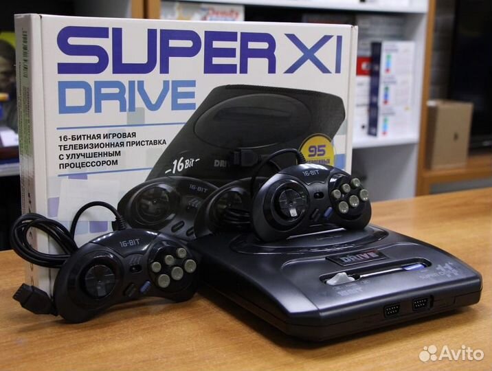 Приставка Super Drive 11 Classic (16 bit) +95 игр