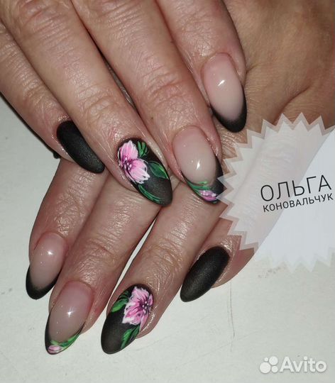 Покрытие, укрепление, наращивание, дизайн ногтей