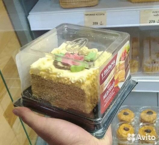 Упаковка для кусочка торта и пирожного пр-Т-138