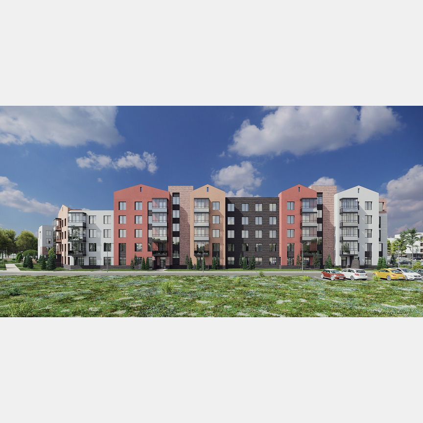 1-к. квартира, 37,6 м², 4/5 эт.