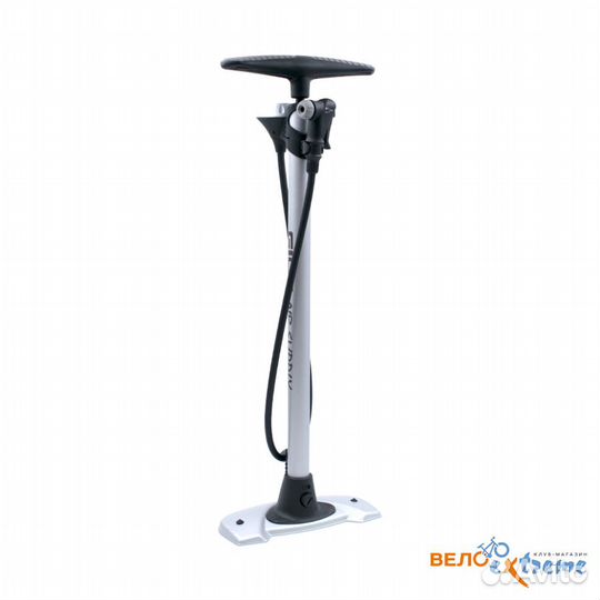 Насос алюминиевый Giyo GF-54, floor pump, авто/вел