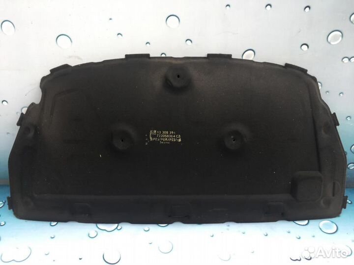 Шумоизоляция капота 13308394