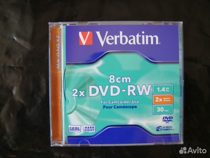 DVD диск мини Verbatim для видеокамеры