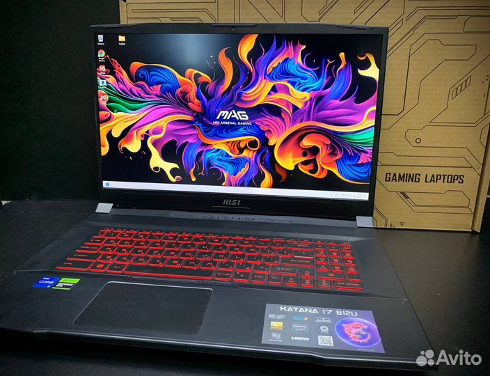 Игровой ноутбук MSI Katana 17 GF76 Core i5-12450H