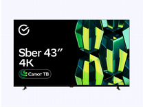 Телевизор Sber 43"(109 см), UHD 4K RAM 2GB