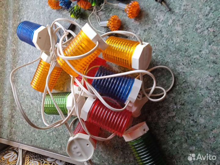 Елочная гирлянда СССР