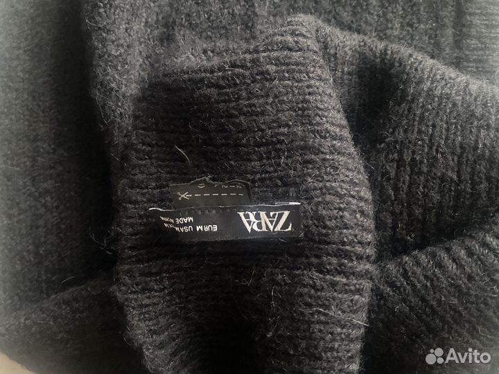 Балаклава zara шапка-капор женская