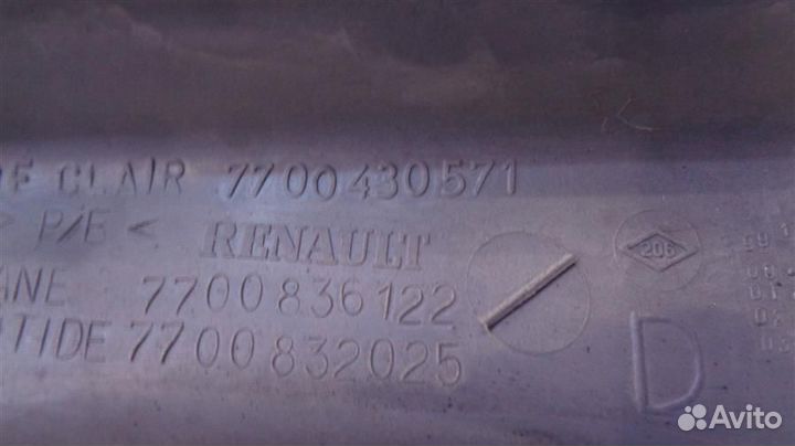 Обшивка стойки задняя правая (внутри) Renault Meg