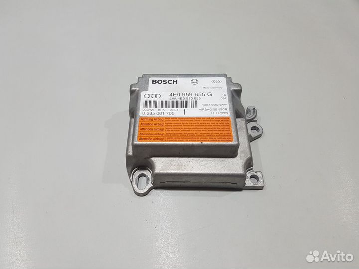 Блок управления air-bag ауди а8 audi a8