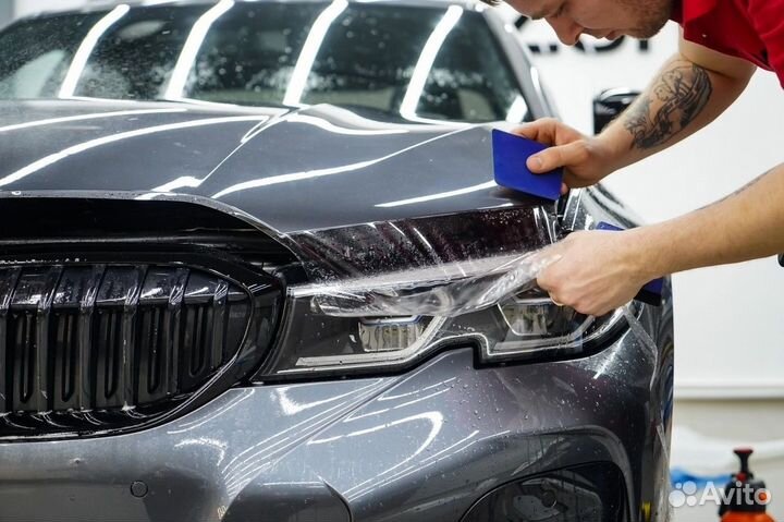 Антигравийная полиуретановая плёнка Crystal