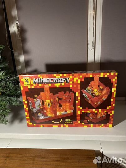 Конструкторы Minecraft с LED подстветкой 856 дт
