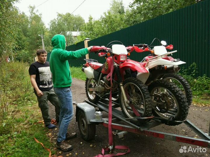 Прокат мотоприцепа на три мотоцикла