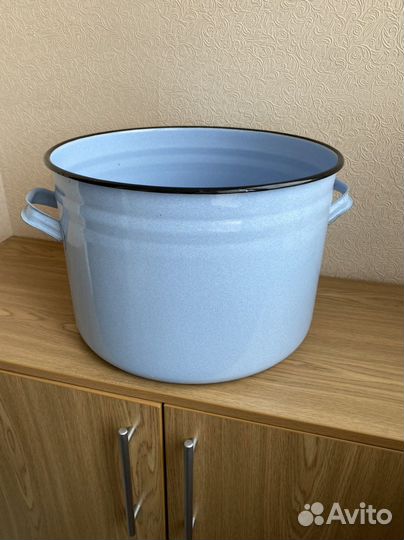 Кастрюля эмалированная 30 литров