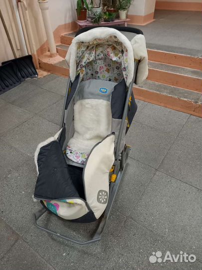 Санки коляска Ника
