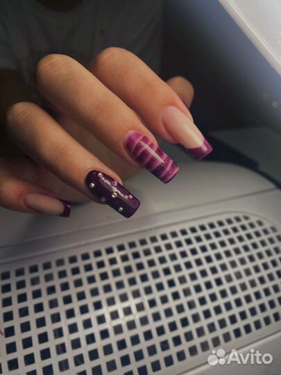 Маникюр гель лак/ наращивание